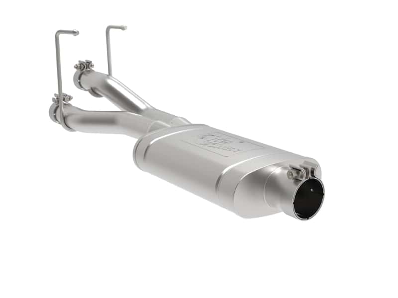 aFe — aFe Apollo GT Series 409 Stainless Steel Muffler Upgrade Pipe 09-19 Ram 1500 (Dual Exhaust) V8-5.7L
Muffler Upgrade - view 1