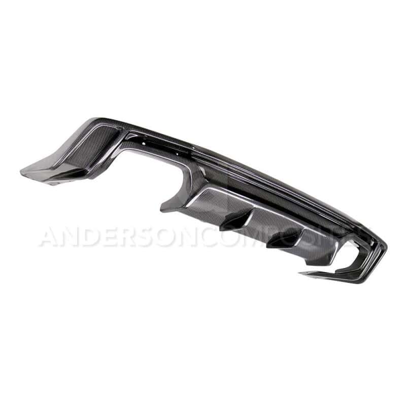 Anderson Composites — Anderson Composites 2016+ Chevy Camaro SS Type-AZ Carbon Fiber Rear Diffuser - view 2