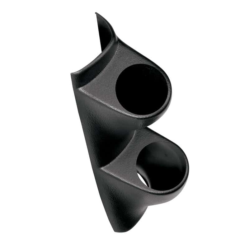 AutoMeter — Autometer 79-93 Ford Mustang Dual 2 1/16 Inch Black Gauge Pod
2-1/16" DUAL POD, FO - view 2