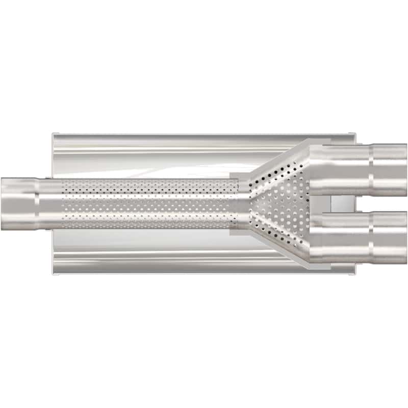 Magnaflow — MagnaFlow Muffler Mag SS 30X7X7 3/2.5X2.5 C/D
Straight Through - view 16