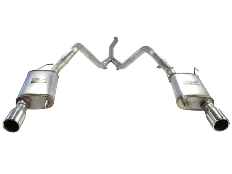 aFe — aFe MACHForce XP 05-09 Ford Mustang V6 4.0L 2-1/2in. 409 SS Cat-Back Exhaust
Cat-Back Exhaust
ExhstSysKt - view 3