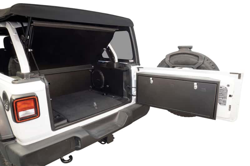 Tuffy Products — Tuffy Deluxe Enclosure For Jeep Wrangler W/ Subwoofer
Cargo Enclosure - view 2