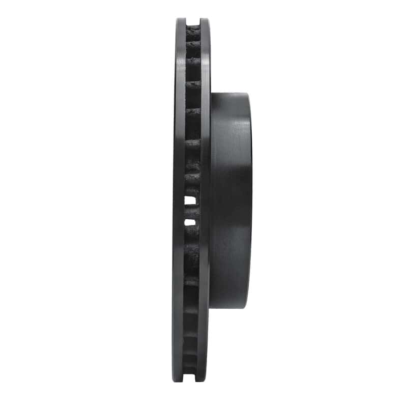 R1 Concepts — R1 77-80 Buick LeSabre Rear Right Drilled & Slotted Black Brake Rotor
R1 Brake Rotor Drill - view 3