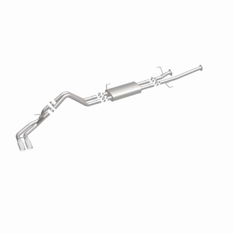 Magnaflow — MagnaFlow 14 Toyota Tundra V8 4.6L/5.7L Stainless C/b Exhaust Dual same side pass. rear tire
Cat-Back - view 4