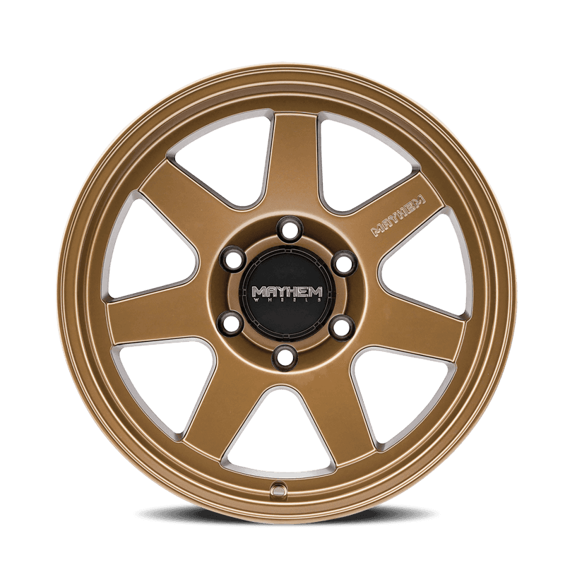 Mayhem — Mayhem 8307 Convoy 17x9 / 6x135 BP / -6mm Offset / 87.1mm Hub Matte Black Wheel
MAYHEM 8307 - view 4