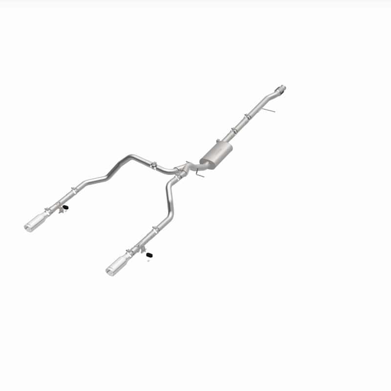 Magnaflow — MagnaFlow 2019 Chevy Silverado 1500 V8 5.3L/V6 4.3 Street Series Dual Exit Exhaust w/ Polished Tips
Cat-Back - view 27