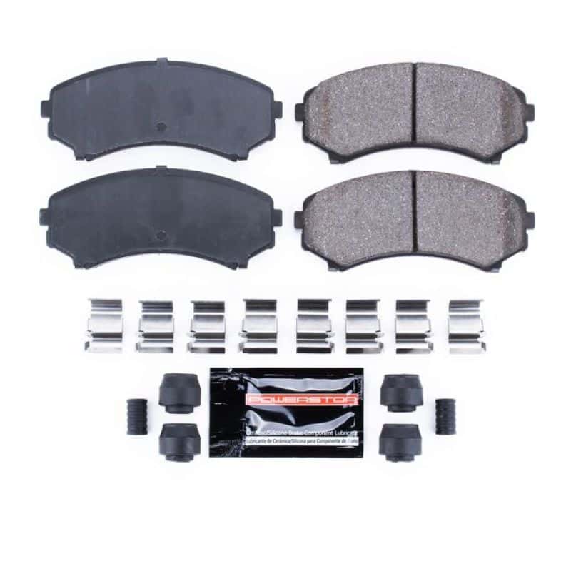 PowerStop — Power Stop 2002 Honda Passport Front Z23 Evolution Sport Brake Pads w/Hardware
Z23 Brake Pads - view 1
