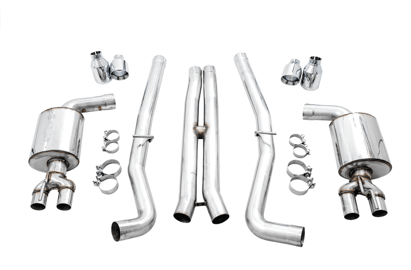 AWE Tuning — AWE Tuning 2015+ Dodge Challenger 6.4L/6.2L Non-Resonated Touring Edition Exhaust - Use Stock Tips
Touring Exhaust - view 1