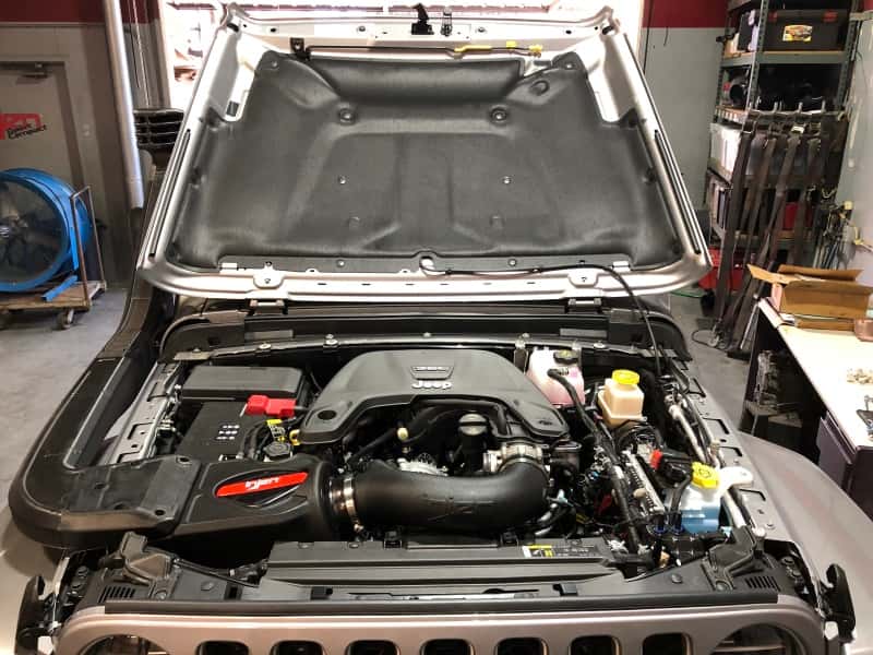 Injen — Injen 2018 Jeep Wrangler 3.6L Evolution Air Intake w/Oiled Filter
Evolution Intake
Air Intake Kit
EVO5005C
 - view 9