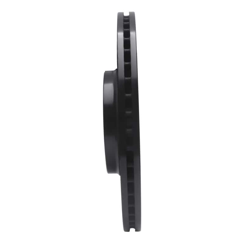 R1 Concepts — R1 14-18 Ford Focus ST Front Left Drilled & Slotted Black Brake Rotor
R1 Brake Rotor Drill - view 3