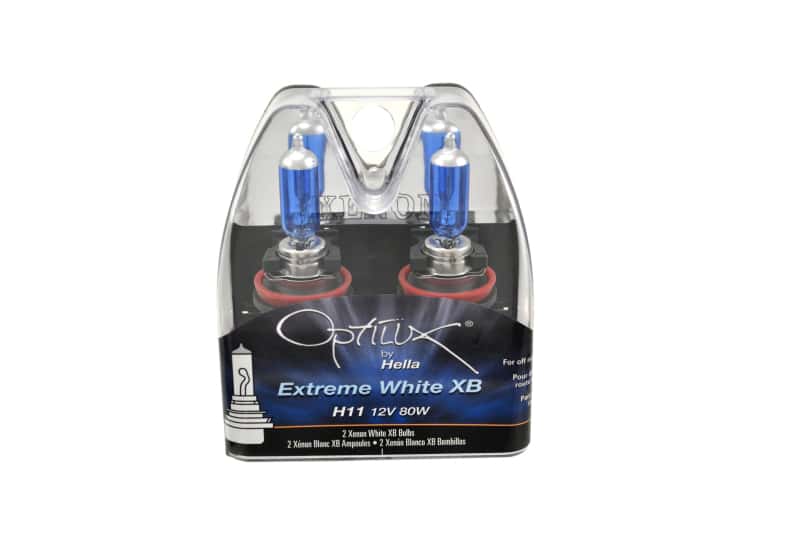 Hella — Hella Optilux XB Extreme Type H11 12V 80W Blue Bulbs - Pair
H11 Halogen Bulb
Bulb - view 11