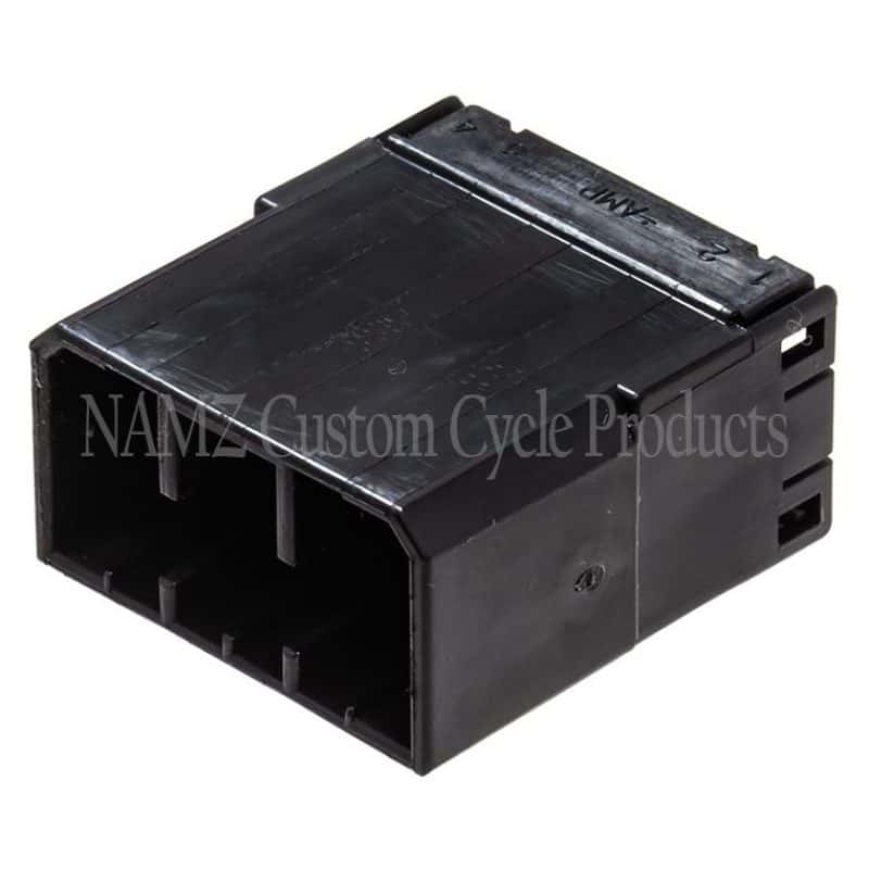 NAMZ — NAMZ AMP Multilock 10-Position Male Wire Cap Housing (HD 73110-96BK) - view 1