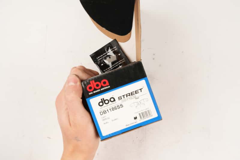 DBA — DBA 93-98 Subaru Impreza (w/ABS Excl Outback) Rear Street Series Brake Pads
Brake Pad - view 3