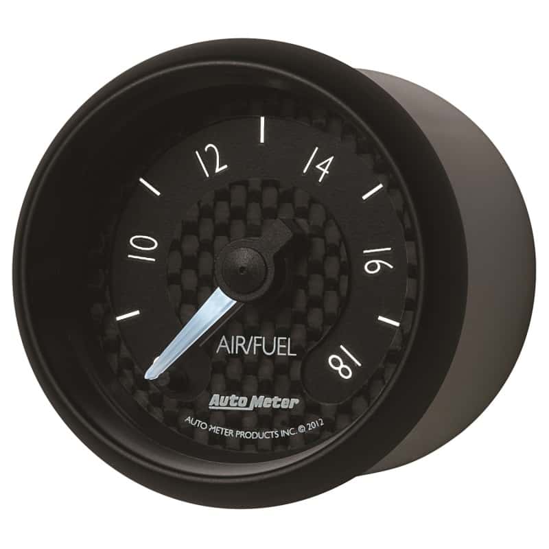 AutoMeter — Autometer GT Series 52mm Full Sweep Electronic 8:1-18:1 AFR Wideband Air/Fuel Ratio Analog
2-1/16" ANALOG WIDEB - view 8