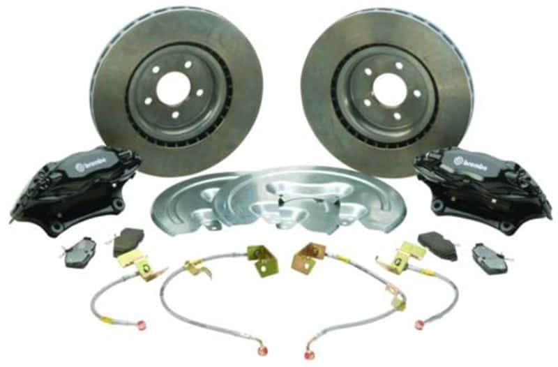 Ford Racing — Ford Racing 2005-2014 Mustang GT 14inch SVT Brake Upgrade Kit
DscBrkUpgradeKit - view 8