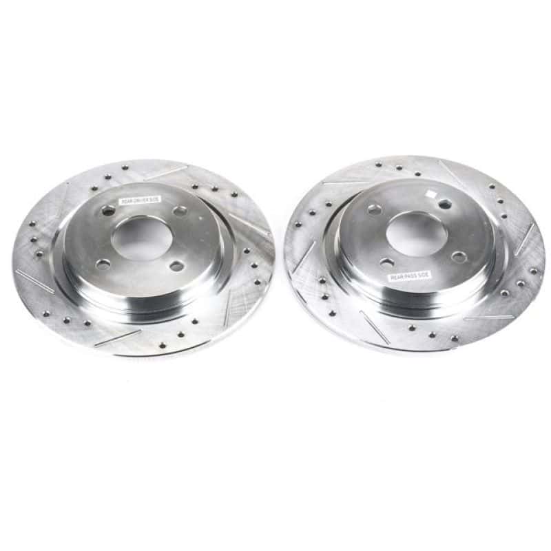 PowerStop — Power Stop 02-04 Ford Focus Rear Evolution Drilled & Slotted Rotors - Pair
PowerStop XPR - view 1