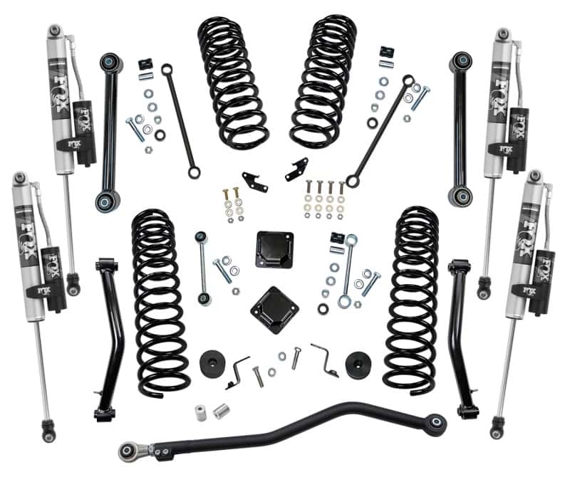 Superlift — Superlift 20-22 Jeep Gladiator JT (NO Mojave) 4WD 4in Dual Rate Coil Lift Kit w/Fox 2.0 Res Shocks
Superlift 20-22 Jeep Gladiator JT (Incl Rubicon) 4in Dual Rate Coil Lift Kit - view 1