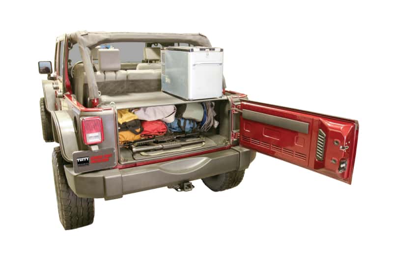 Tuffy Products — Tuffy Jk Unlimited Tailgate Enclosure- Blk 0710 Jk 4Dr
Cargo Enclosure - view 6