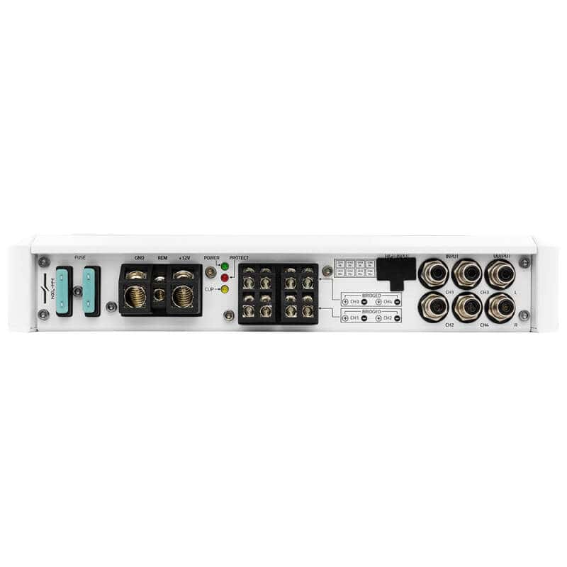 DS18 — DS18 4-Channel Class-D Amp Full-Range 2x 150 Watts RMS at4 ohm IP55 Waterproof Rating - view 2