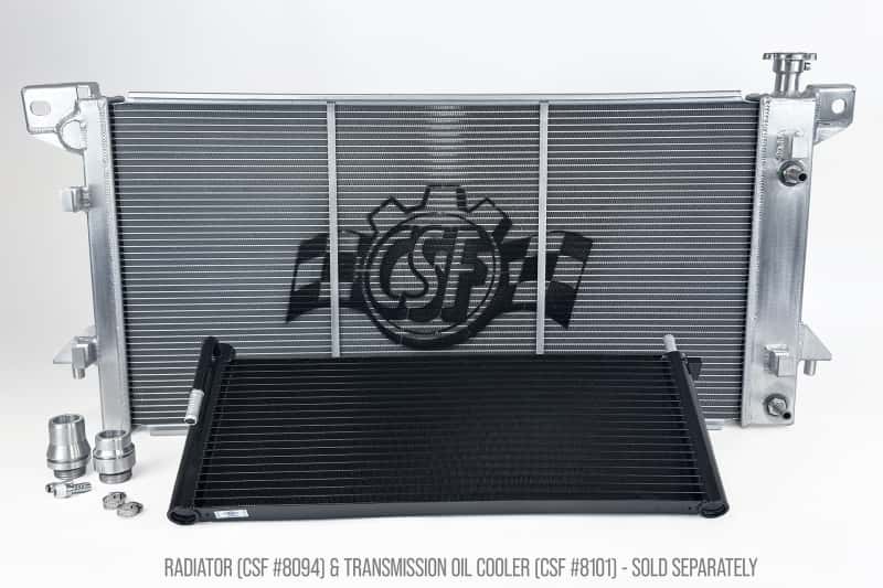 CSF — CSF 10-14 Ford Raptor and F-150 High Performance Radiator
CSF Radiator - view 2