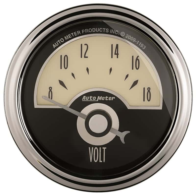 AutoMeter — AutoMeter Gauge Voltmeter 2-1/16in. 18V Elec Cruiser Ad
GA 2" VOLT ELECT CAD - view 1