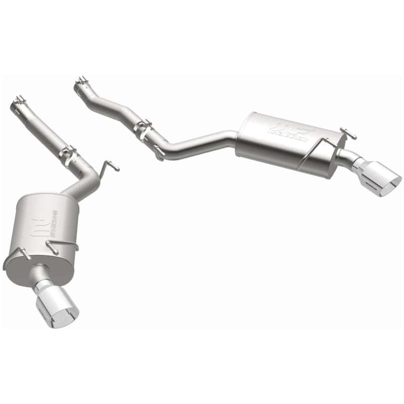 Magnaflow — MagnaFlow Axle-Back Stainless Dual Split 4in Polished Tips 10-15 Chevrolet Camaro Convert. 3.6L V6
Axle-Back
Cat-Back - view 28