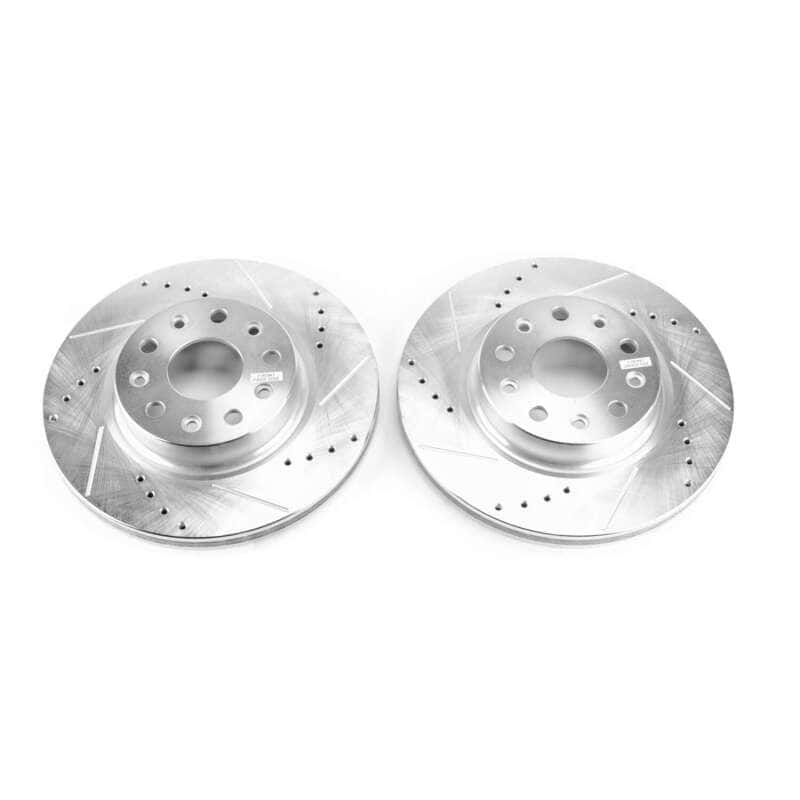 PowerStop — Power Stop 2018 Jeep Wrangler Front Evolution Drilled & Slotted Rotors - Pair
PowerStop XPR - view 2