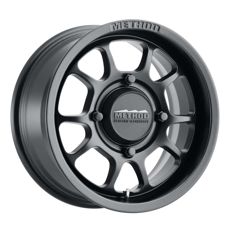 Method Wheels — Method MR409 Bead Grip 15x10 / 5+5/0mm Offset / 4x156 / 132mm CB Matte Black Wheel - view 2