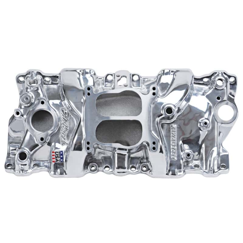 Edelbrock — Edelbrock Performer 87-95 Polished Manifold
MANIFOLD - view 3