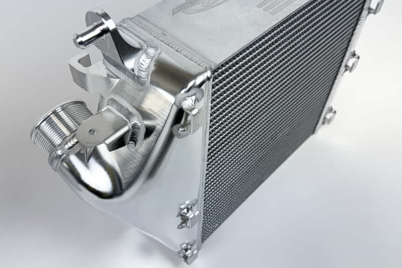 CSF — CSF 2020+ Audi SQ7 / SQ8 High Performance Intercooler System - Raw Aluminum
CSF Intercooler - view 7