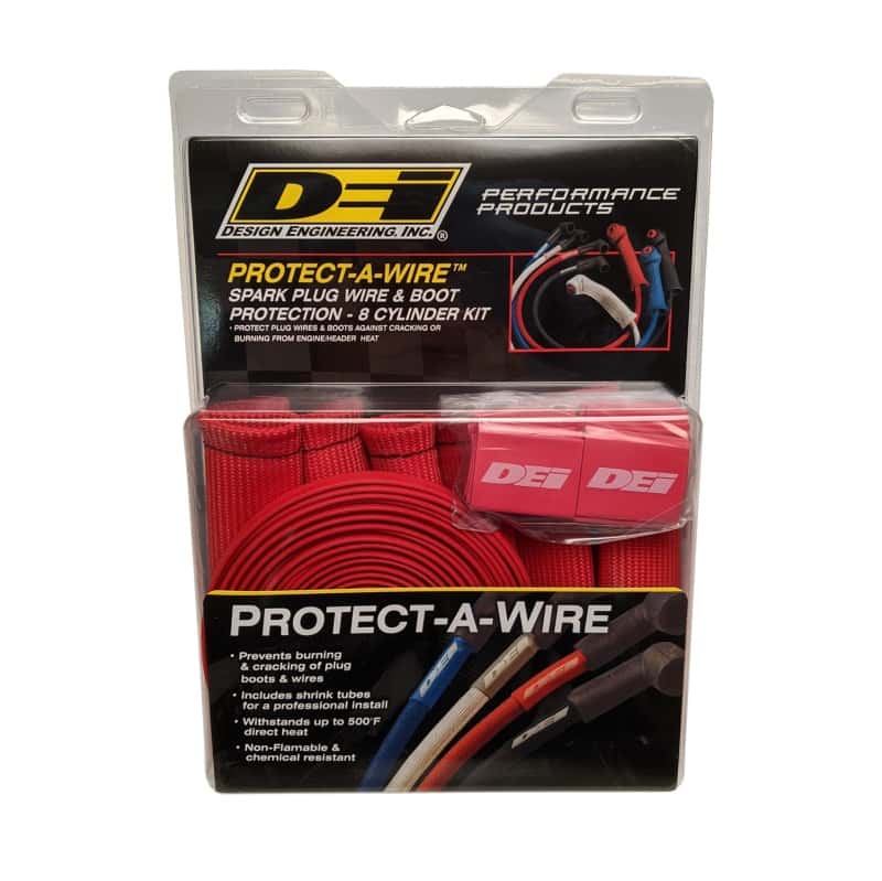 DEI — DEI Protect-A-Boot and Wire Kit 8 Cylinder - Red
Spark Plug Wire Set - view 3