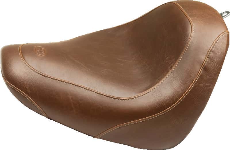 Mustang Motorcycle — Mustang 18-21 Harley Fat Bob Wide Tripper Solo Seat - Brown - view 2