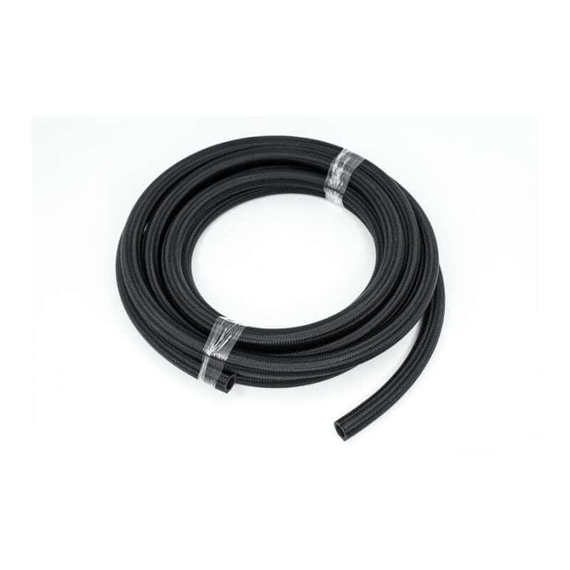 DeatschWerks — DeatschWerks 10AN Black Nylon Braided CPE Hose 20 Feet - view 2
