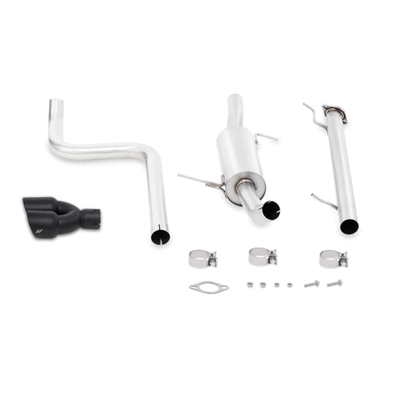 Mishimoto — Mishimoto 14-16 Ford Fiesta ST 1.6L 2.5in Stainless Steel Cat-Back Exhaust w/ Black Tips - view 1