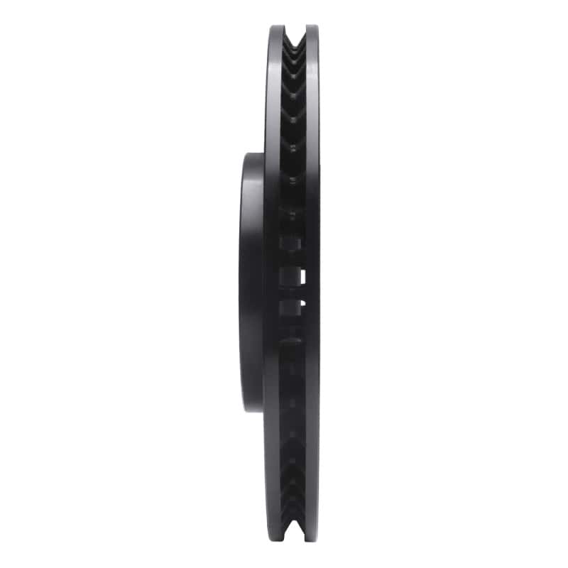R1 Concepts — R1 11-14 Ford Mustang Front Right Drilled & Slotted Black Brake Rotor
R1 Brake Rotor Drill - view 3