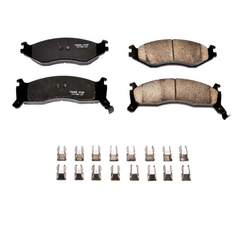 PowerStop — Power Stop 92-93 Chrysler Daytona Front Z17 Evolution Ceramic Brake Pads w/Hardware
Z17 Brake Pads - view 1
