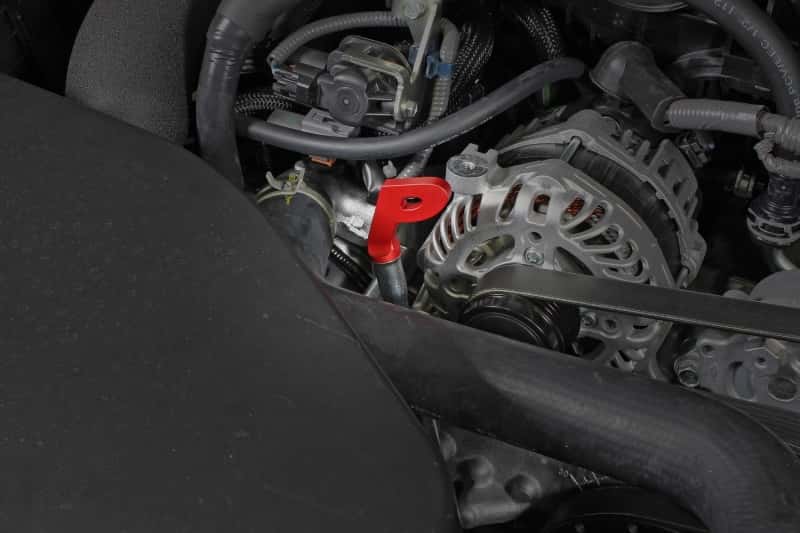 Perrin Performance — PERRIN 15-25 Subaru WRX & 13-26 BRZ/FR-S/86/GR86 Dipstick Handle P Style - Red - view 5