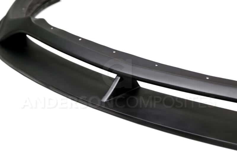 Anderson Composites — Anderson Composites 2015-2017 Ford Mustang Type-AR Style Front Chin Splitter Fiberglass - view 3