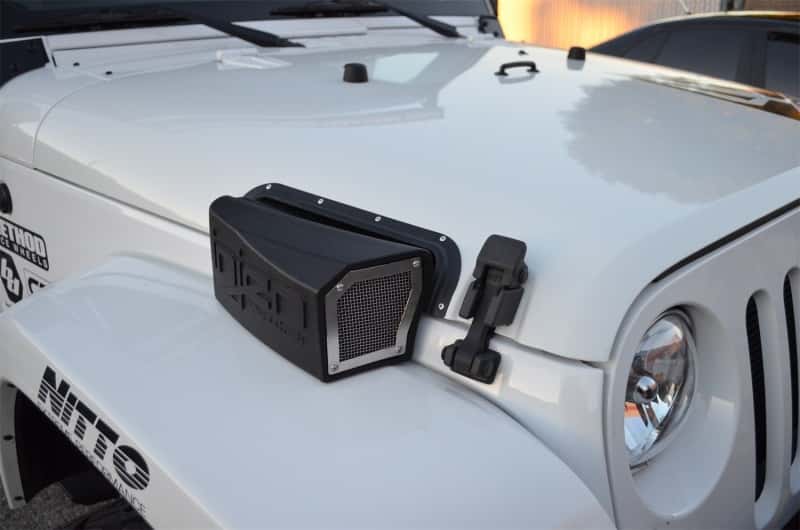 Injen — Injen 07-18 Jeep Wrangler (JK) 3.6L V6 Ram Air Scoop for Evolution Intake
Air Intake Scoop
AirIntScoop - view 4