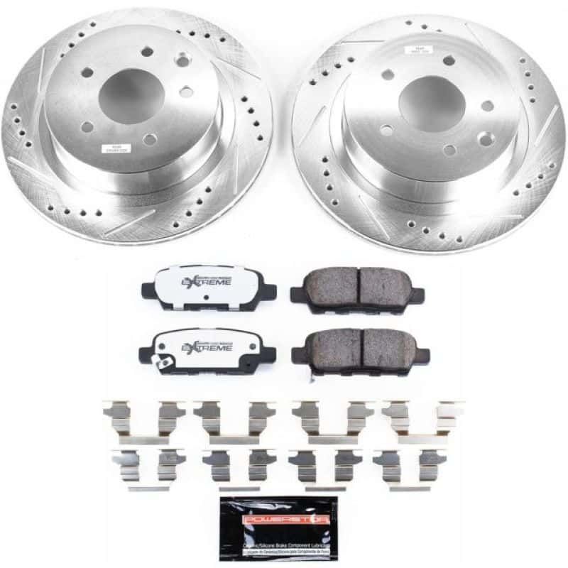 PowerStop — Power Stop 14-17 Nissan Juke Rear Z26 Street Warrior Brake Kit - view 1