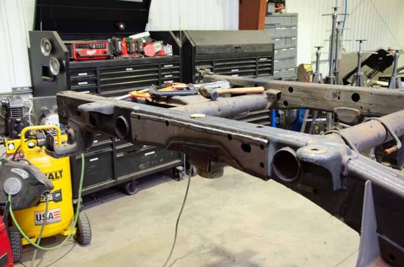 RustBuster — Rustbuster Over Axle Frame Section Left Side - view 3