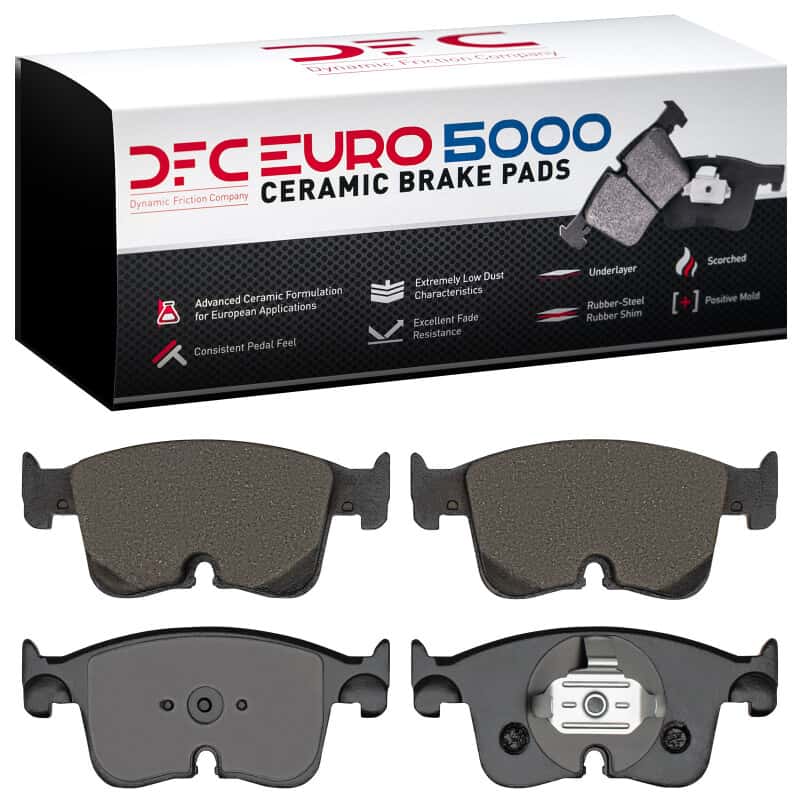 DFC — DFC 22-25 Audi A3 Quattro Front Euro 5000 Ceramic Brake Pads - view 1