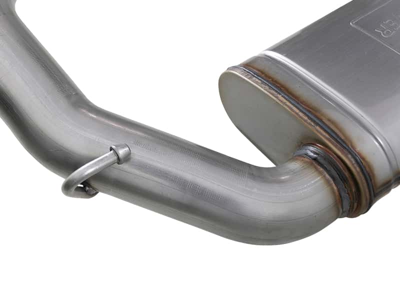 aFe — aFe MACH Force-Xp Hi-Tuck 3in 409 SS 18-20 Jeep Wrangler JL 2.0/3.6 Axle-Back Exhaust
Axle-Back Exhaust - view 4