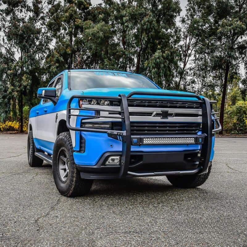Westin — Westin 19-21 Chevy 1500 Sportsman X Grille Guard - Textured Black (Excl. 2019 Silverado LD)
Grille Guard - view 3