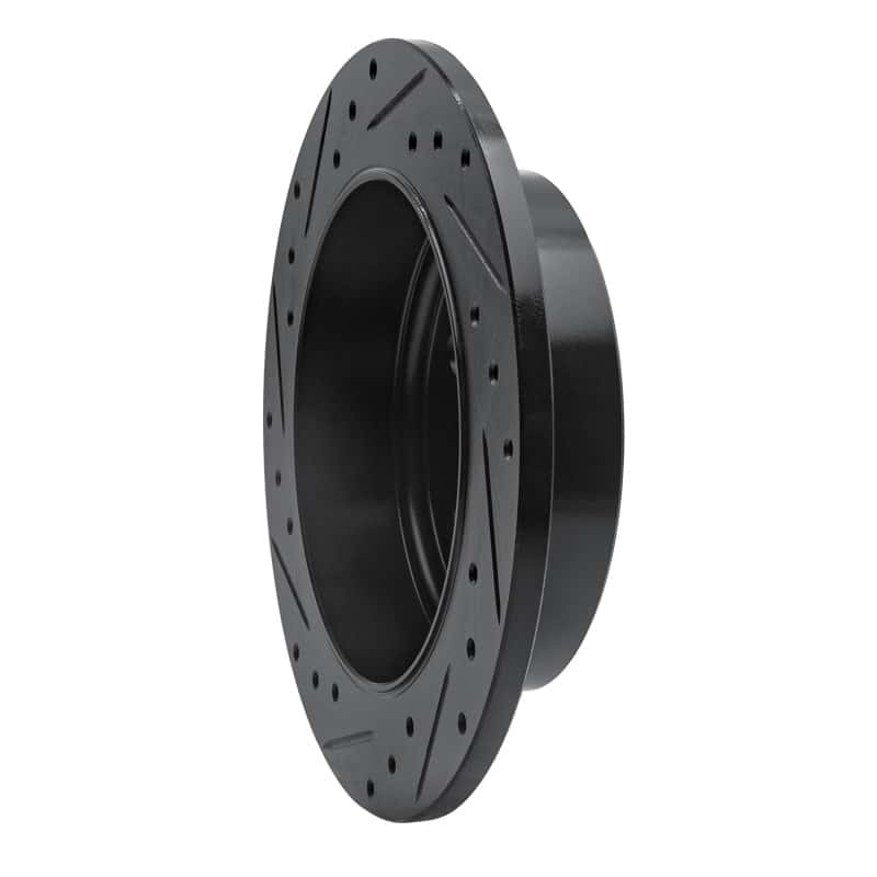 R1 Concepts — R1 03-07 Jeep TJ (Canada - See Wrangler for US) Rear Right Drilled & Slotted Black Brake Rotor
R1 Brake Rotor Drill - view 4