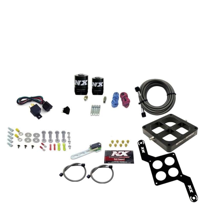 Nitrous Express — Nitrous Express Dominator Single Entry Billet Crossbar RNC Nitrous Kit (250-750HP) w/o Bottle
Injection System Kit
N2OSys - view 1