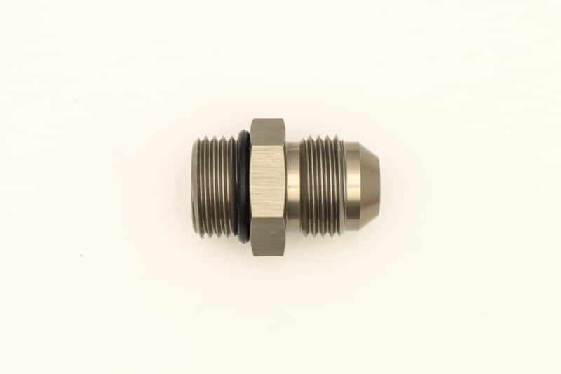 DeatschWerks — DeatschWerks 8AN ORB Male To 8AN Male Adapter (Incl O-Ring) - view 3