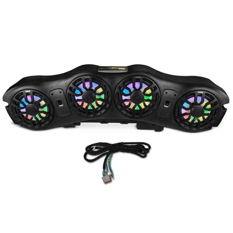 DS18 — DS18 2024+ JL/JLU/JT Overhead Soundbar w/ Speakers (2 x NXL-IQ8/BK) and LEDs - view 2