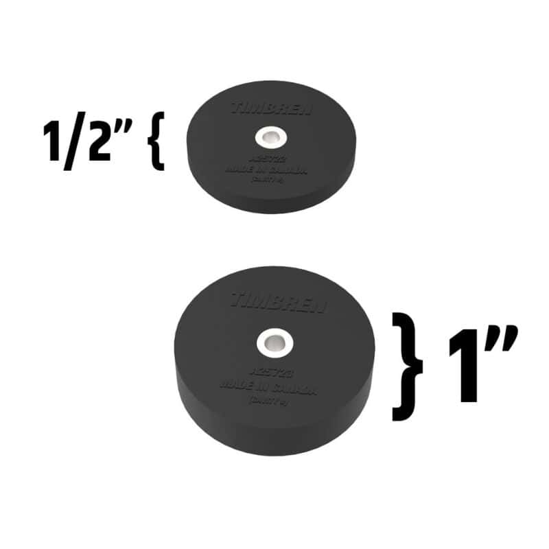 Timbren — Timbren SES Spacer Kit (Use w/ PN DR1500DQ or DR1500DS)
SuspRbrHlpSpKt
Spacer Kit - view 1