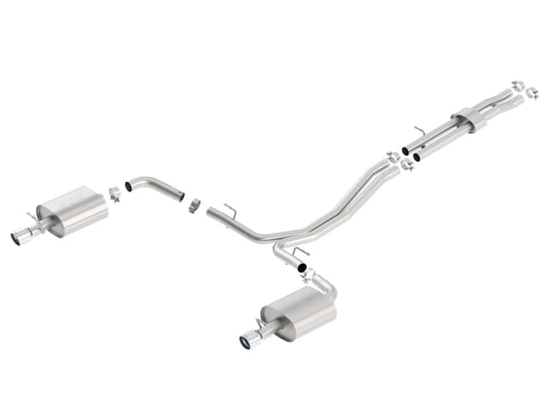 Borla — Borla 12-15 Ford Explorer 3.5L EcoBoost Dual Split Rear Ext SS S-Type CB Exhaust
Cat-Back System - view 3
